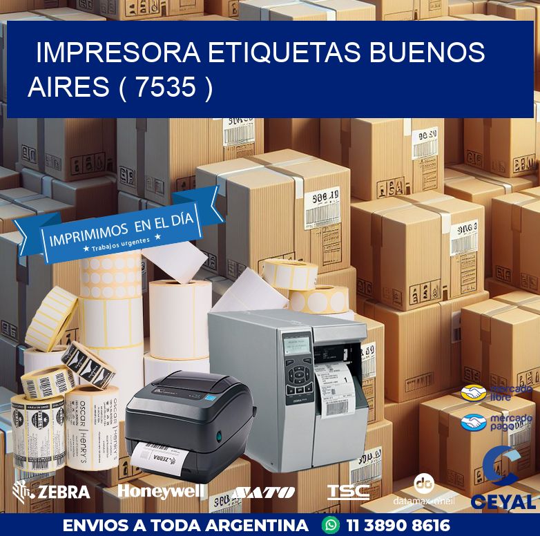 impresora etiquetas buenos aires ( 7535 )