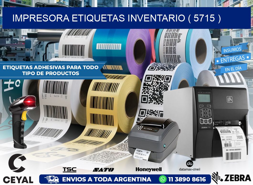 impresora etiquetas inventario ( 5715 )