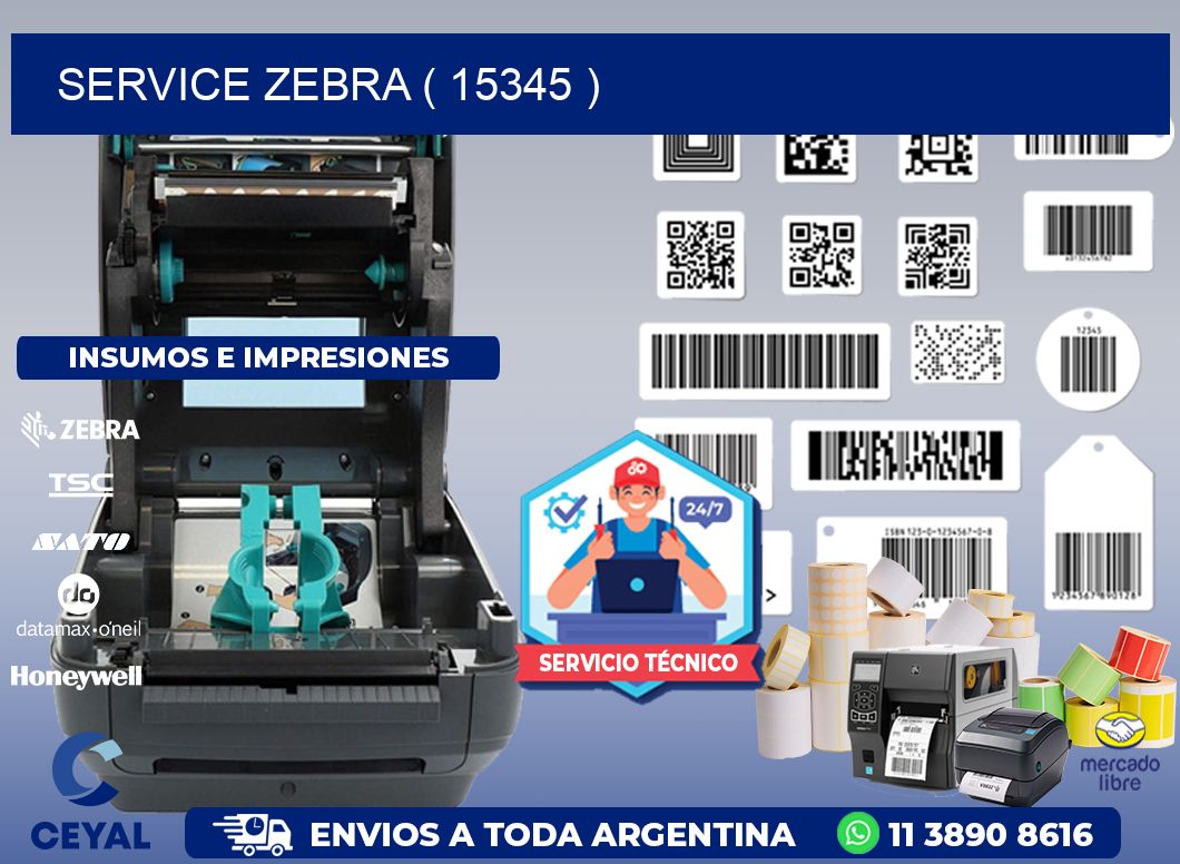 service zebra ( 15345 )