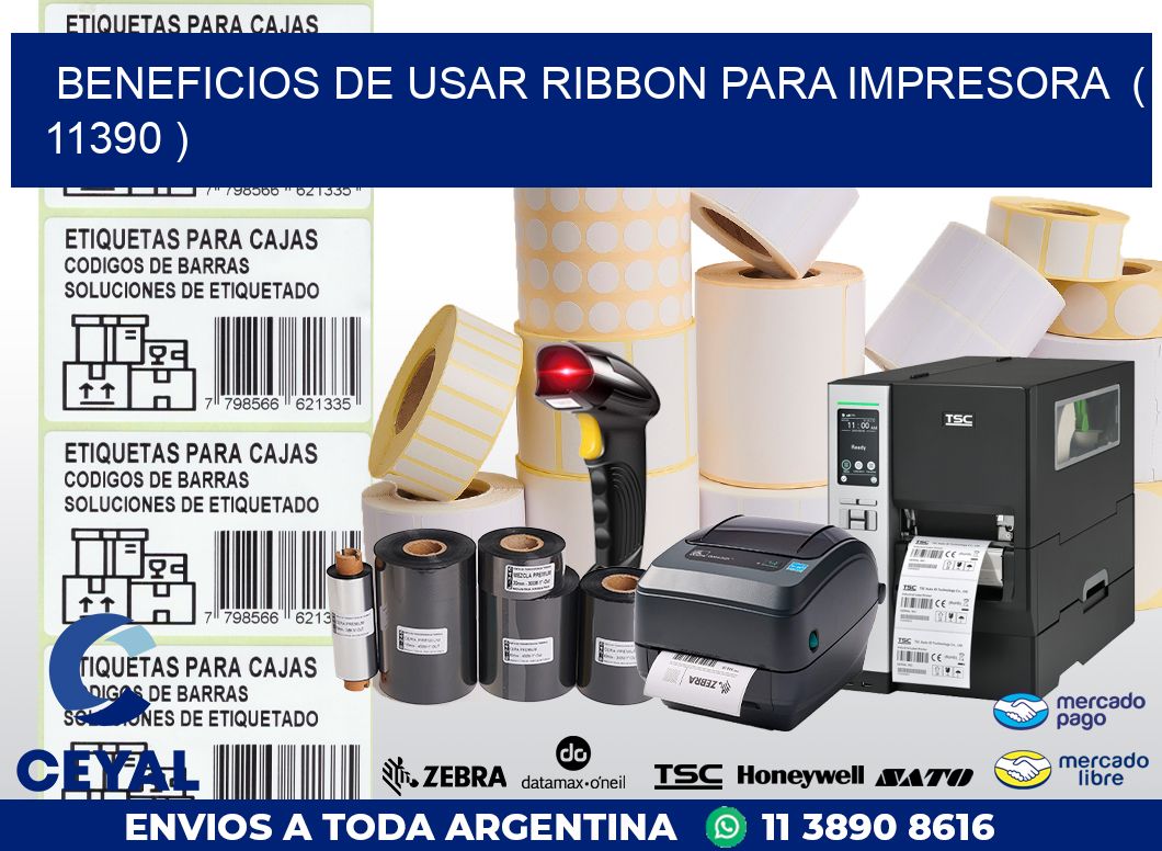 BENEFICIOS DE USAR RIBBON PARA IMPRESORA  ( 11390 )