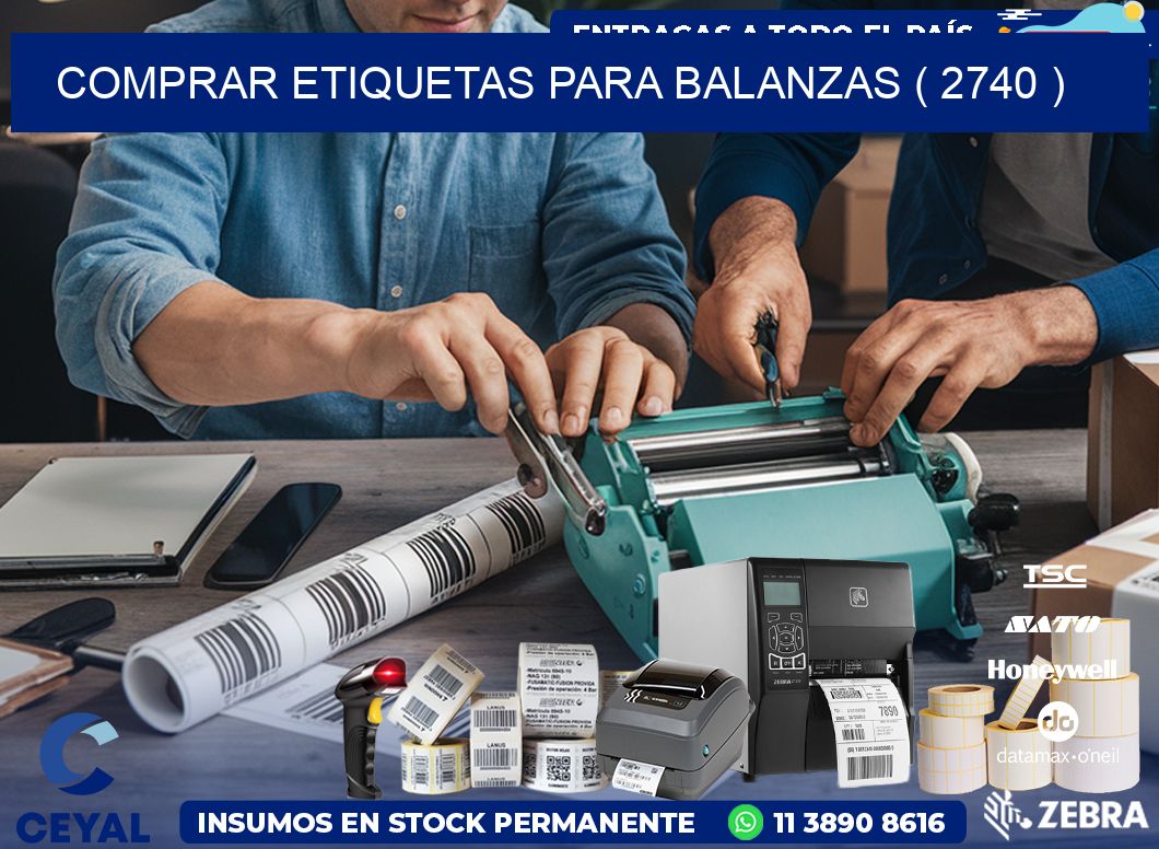 COMPRAR ETIQUETAS PARA BALANZAS ( 2740 )