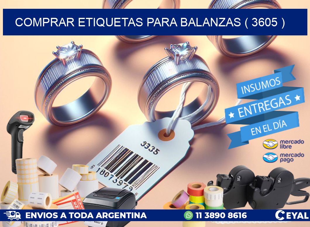 COMPRAR ETIQUETAS PARA BALANZAS ( 3605 )