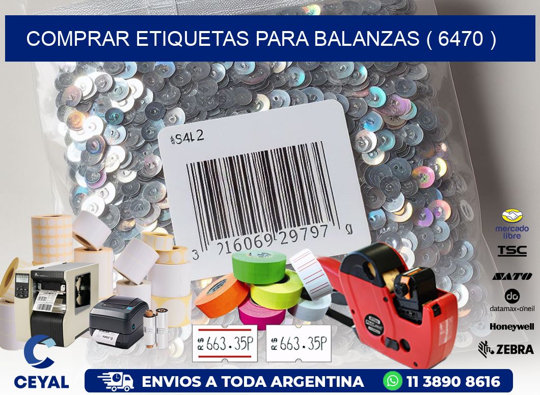 COMPRAR ETIQUETAS PARA BALANZAS ( 6470 )