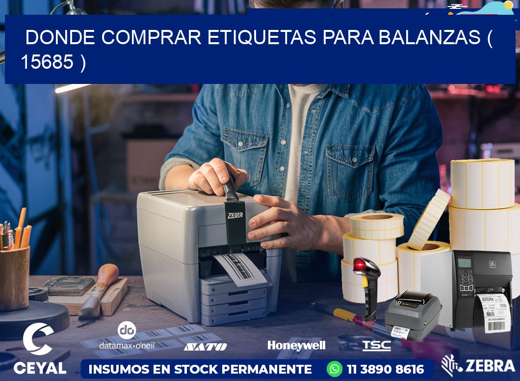 DONDE COMPRAR ETIQUETAS PARA BALANZAS ( 15685 )