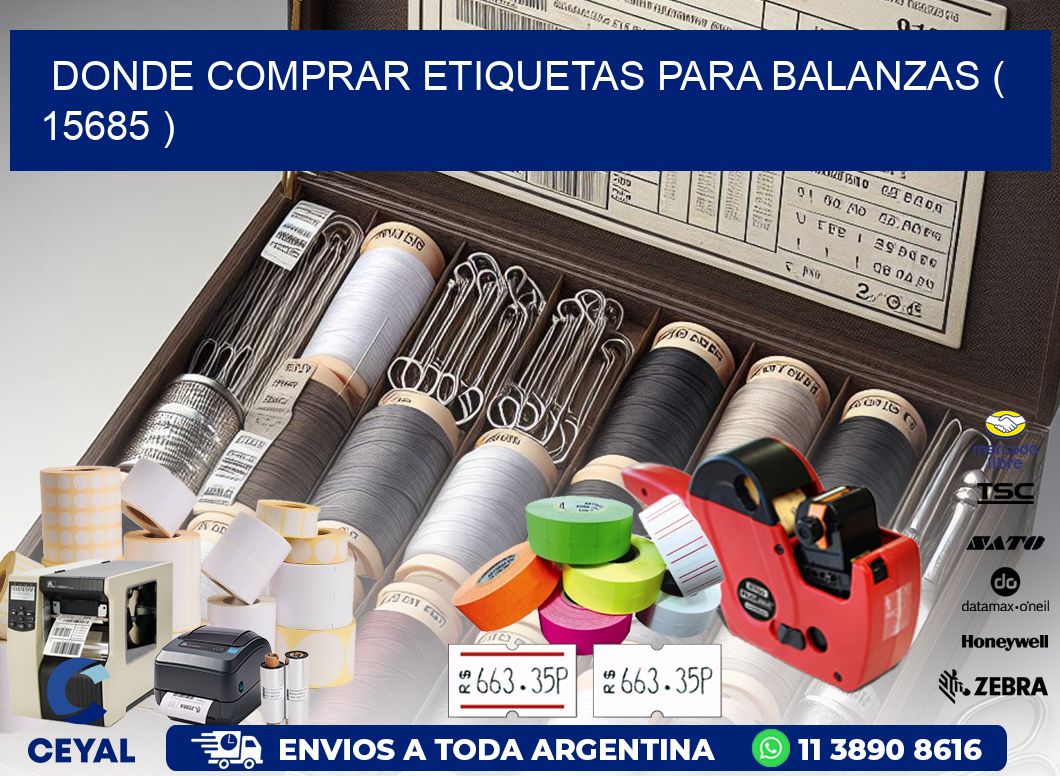 DONDE COMPRAR ETIQUETAS PARA BALANZAS ( 15685 )