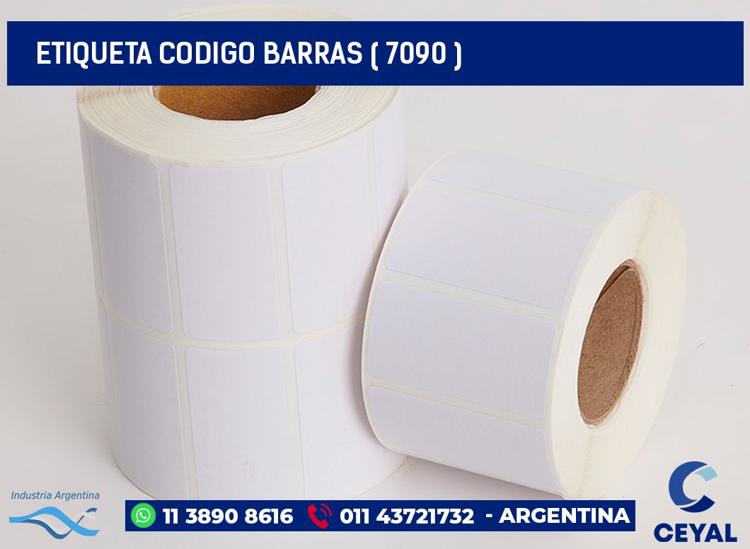 ETIQUETA CODIGO BARRAS ( 7090 )