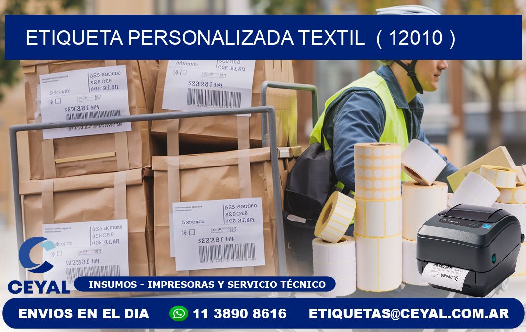 ETIQUETA PERSONALIZADA TEXTIL  ( 12010 )