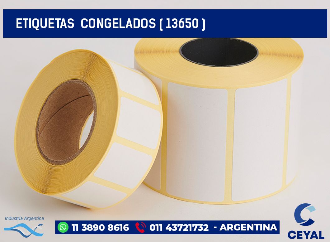 ETIQUETAS  CONGELADOS ( 13650 )