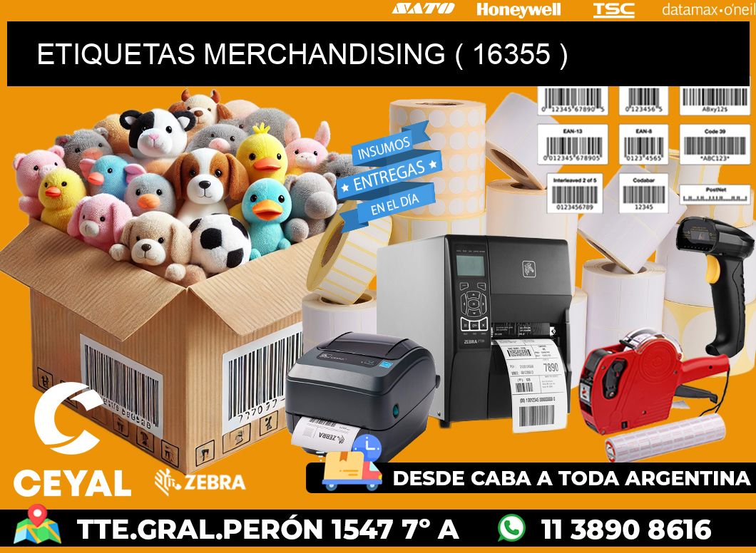 ETIQUETAS MERCHANDISING ( 16355 )