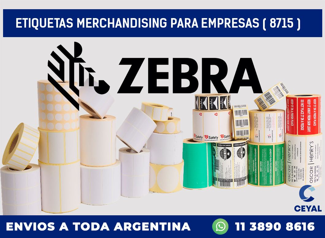 ETIQUETAS MERCHANDISING PARA EMPRESAS ( 8715 )