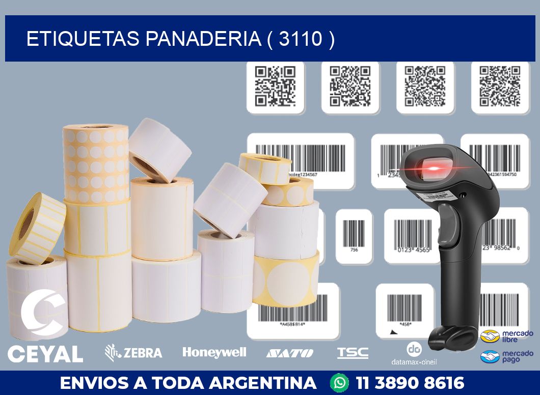 ETIQUETAS PANADERIA ( 3110 )