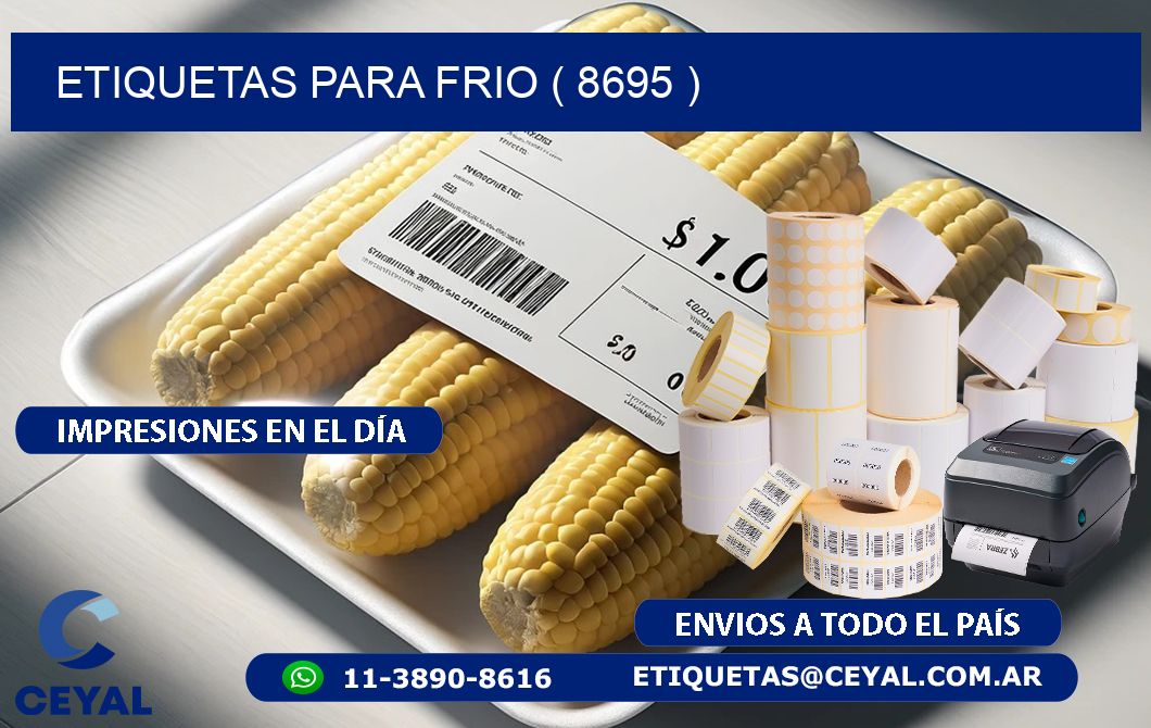 ETIQUETAS PARA FRIO ( 8695 )