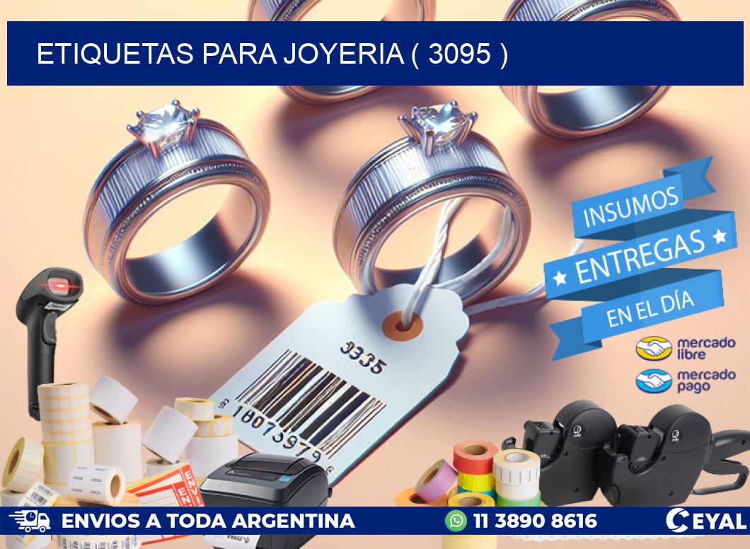 ETIQUETAS PARA JOYERIA ( 3095 )