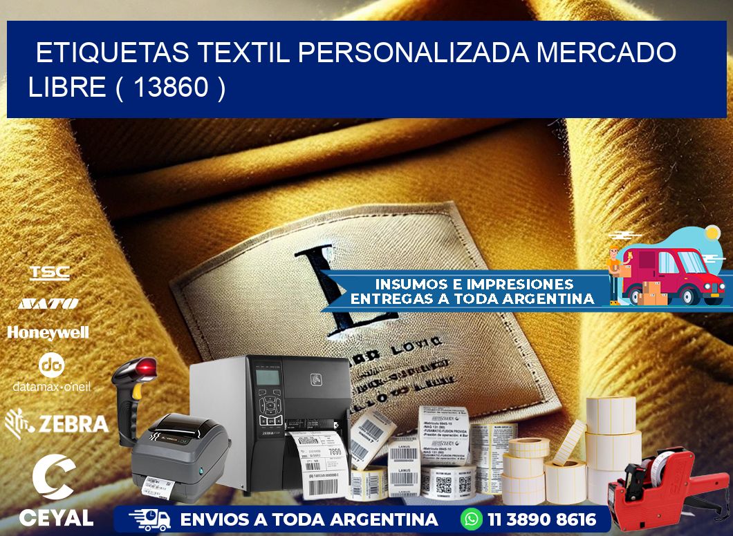 ETIQUETAS TEXTIL PERSONALIZADA MERCADO LIBRE ( 13860 )