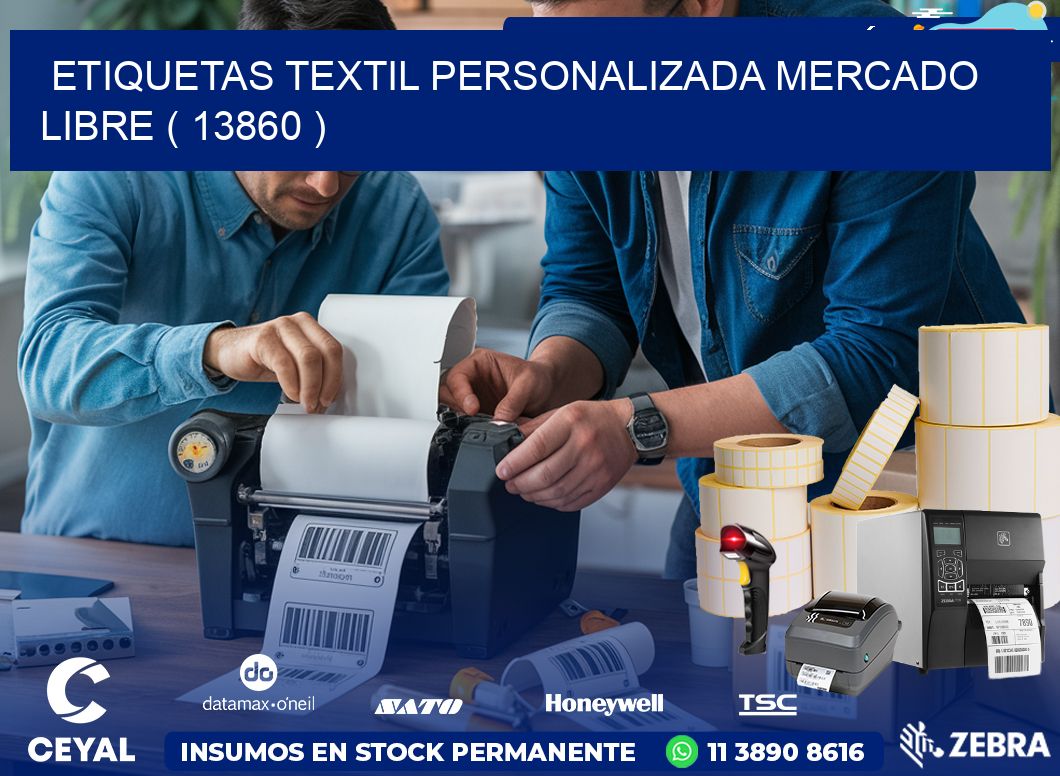 ETIQUETAS TEXTIL PERSONALIZADA MERCADO LIBRE ( 13860 )