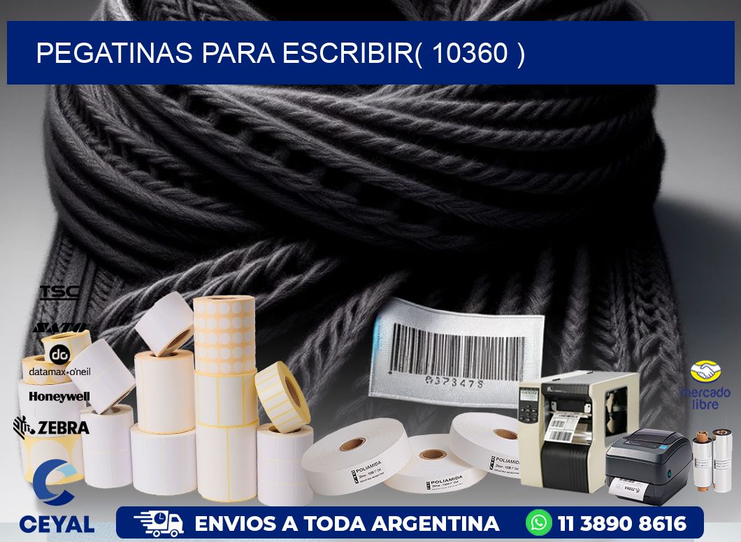 PEGATINAS PARA ESCRIBIR( 10360 )