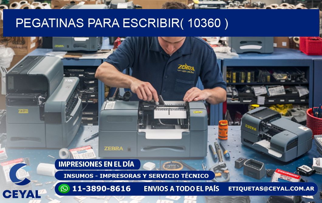 PEGATINAS PARA ESCRIBIR( 10360 )