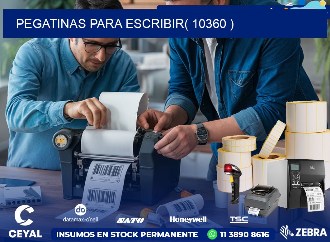 PEGATINAS PARA ESCRIBIR( 10360 )