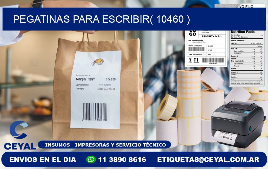 PEGATINAS PARA ESCRIBIR( 10460 )