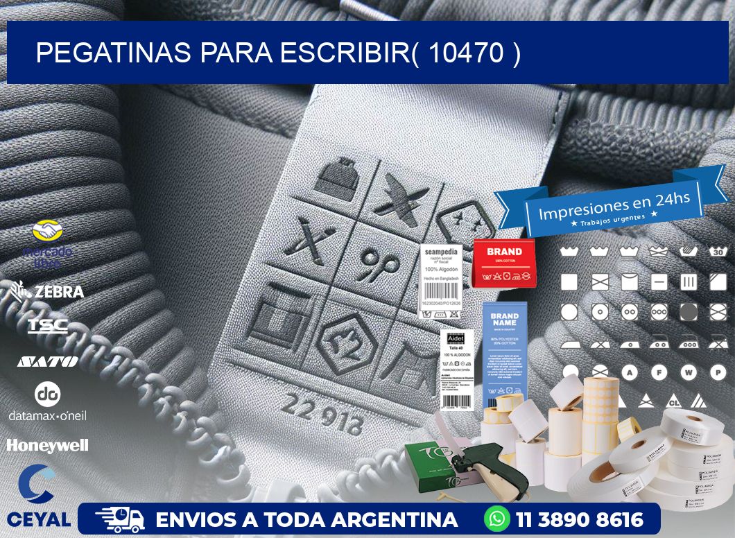 PEGATINAS PARA ESCRIBIR( 10470 )