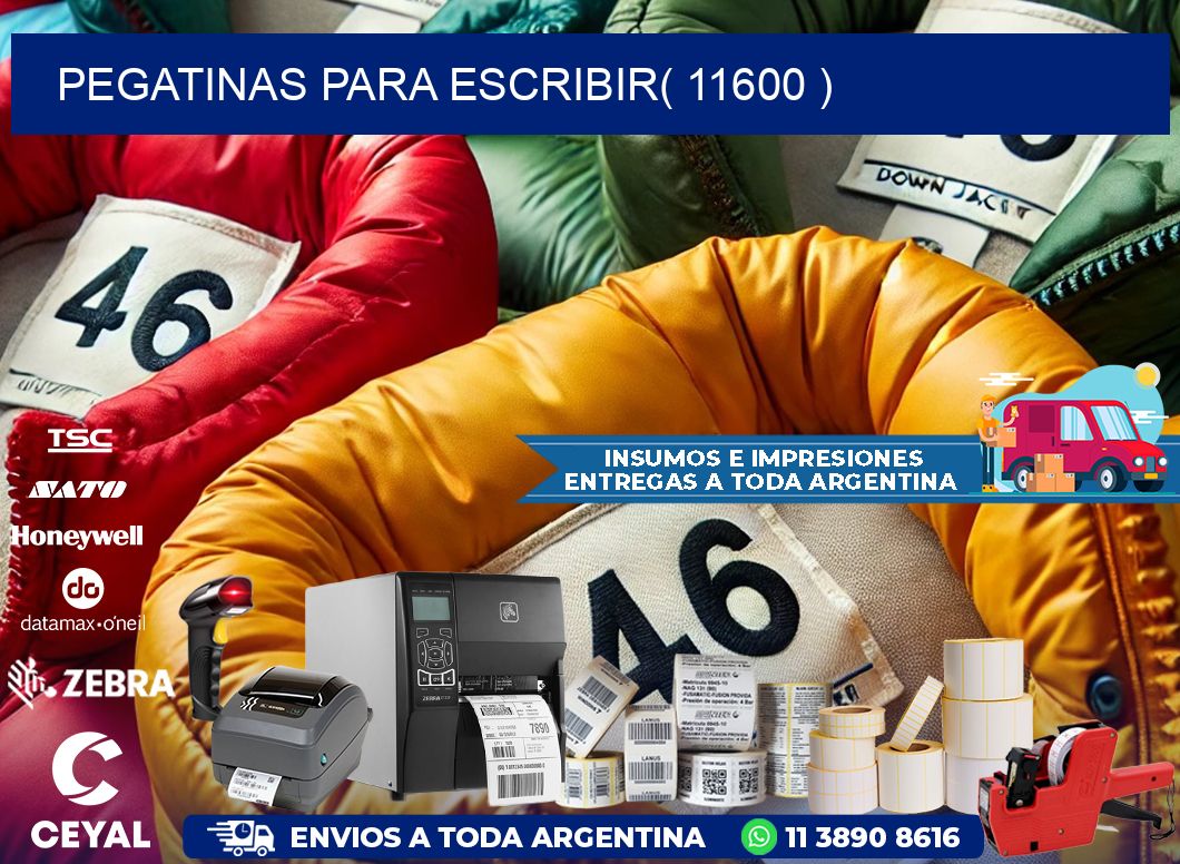 PEGATINAS PARA ESCRIBIR( 11600 )