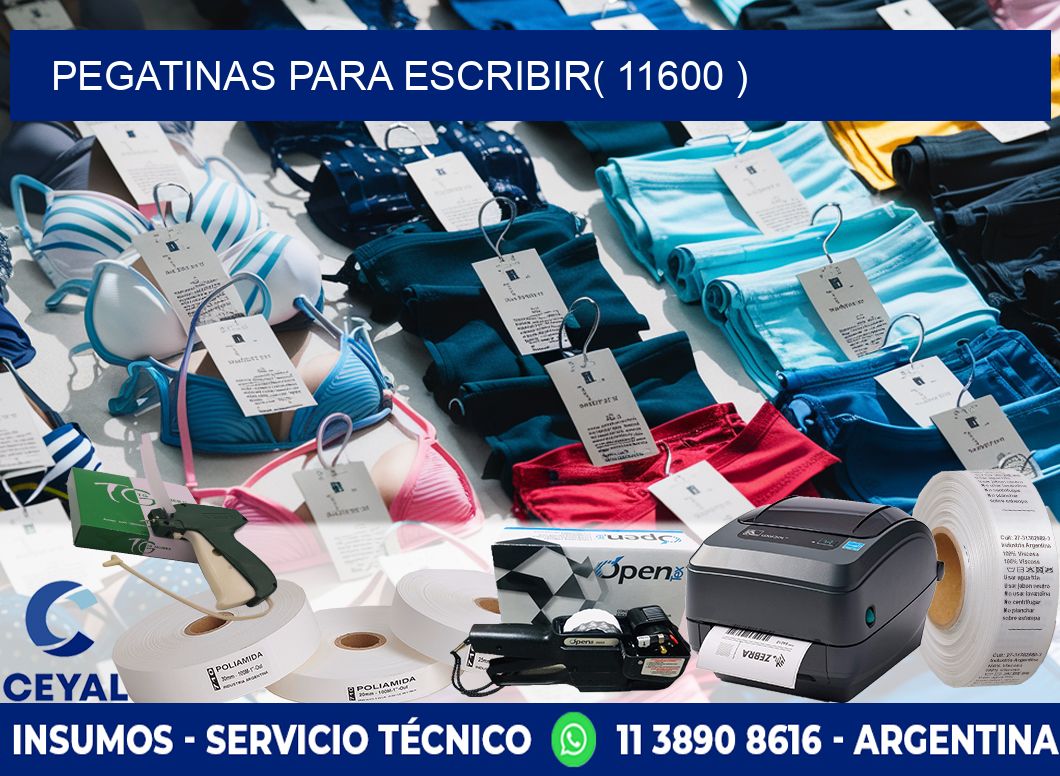 PEGATINAS PARA ESCRIBIR( 11600 )