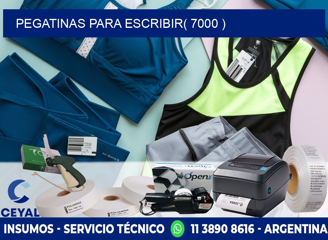 PEGATINAS PARA ESCRIBIR( 7000 )