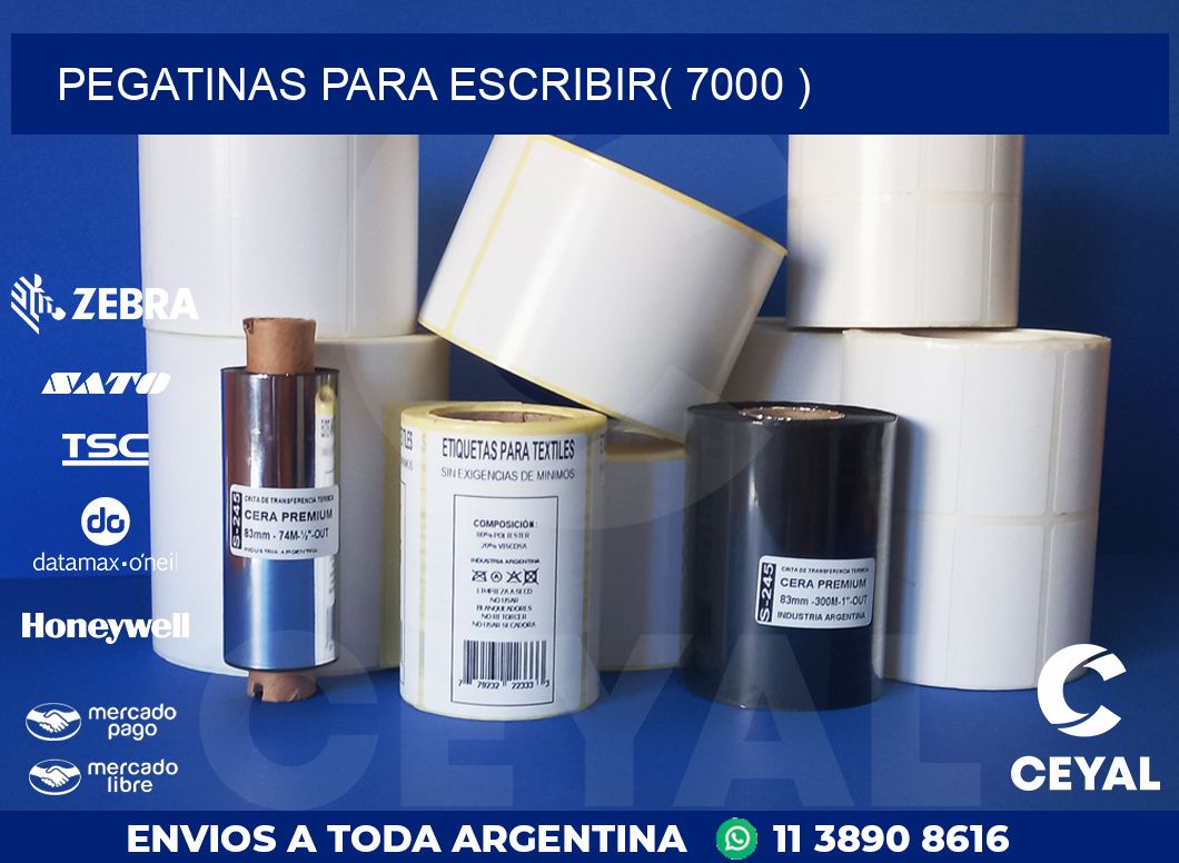 PEGATINAS PARA ESCRIBIR( 7000 )