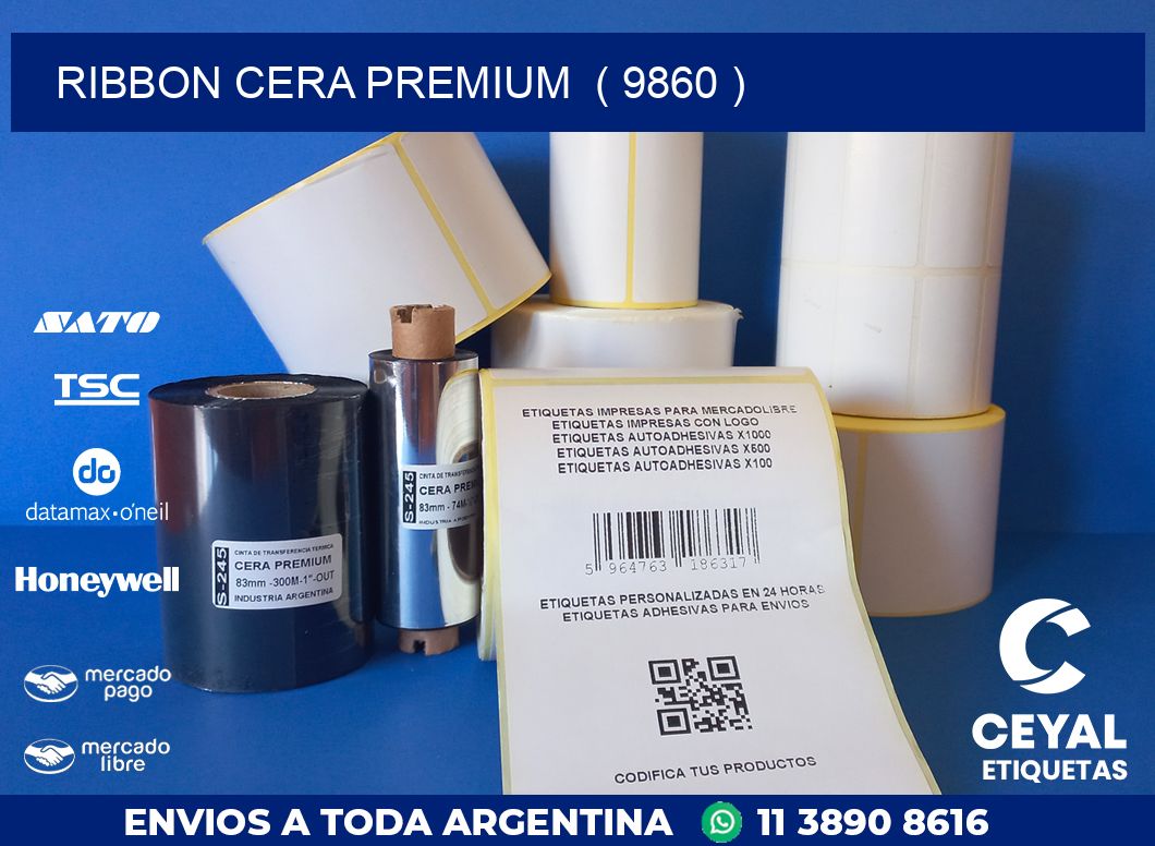 RIBBON CERA PREMIUM  ( 9860 )