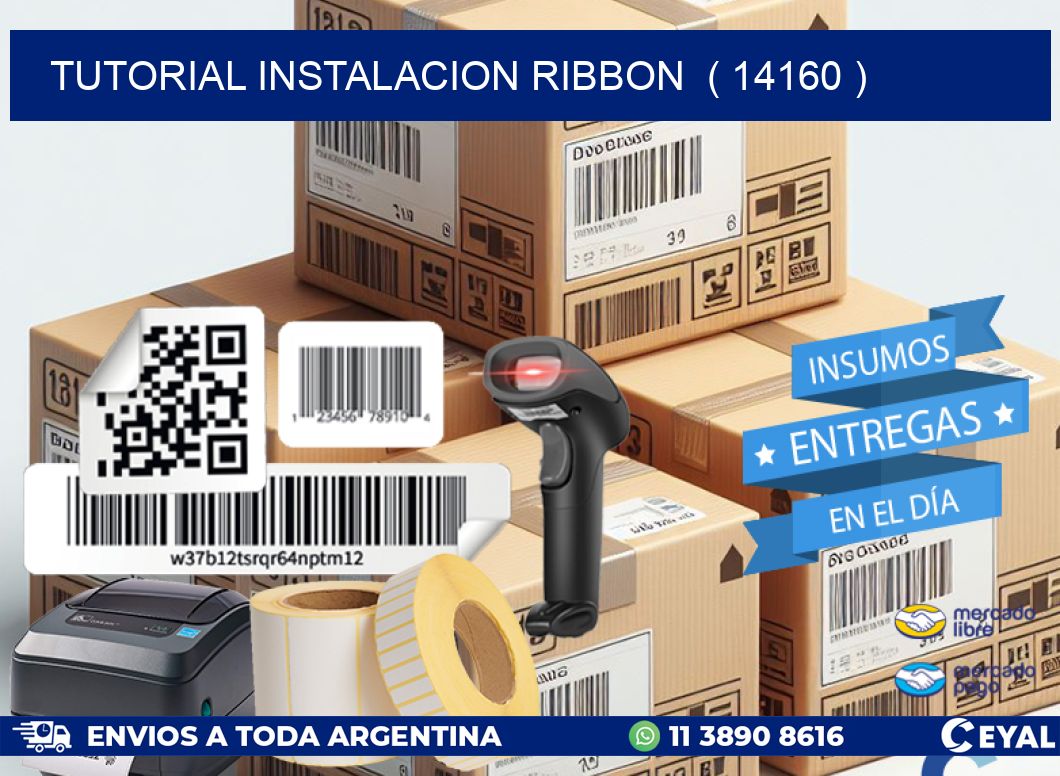 TUTORIAL INSTALACION RIBBON  ( 14160 )