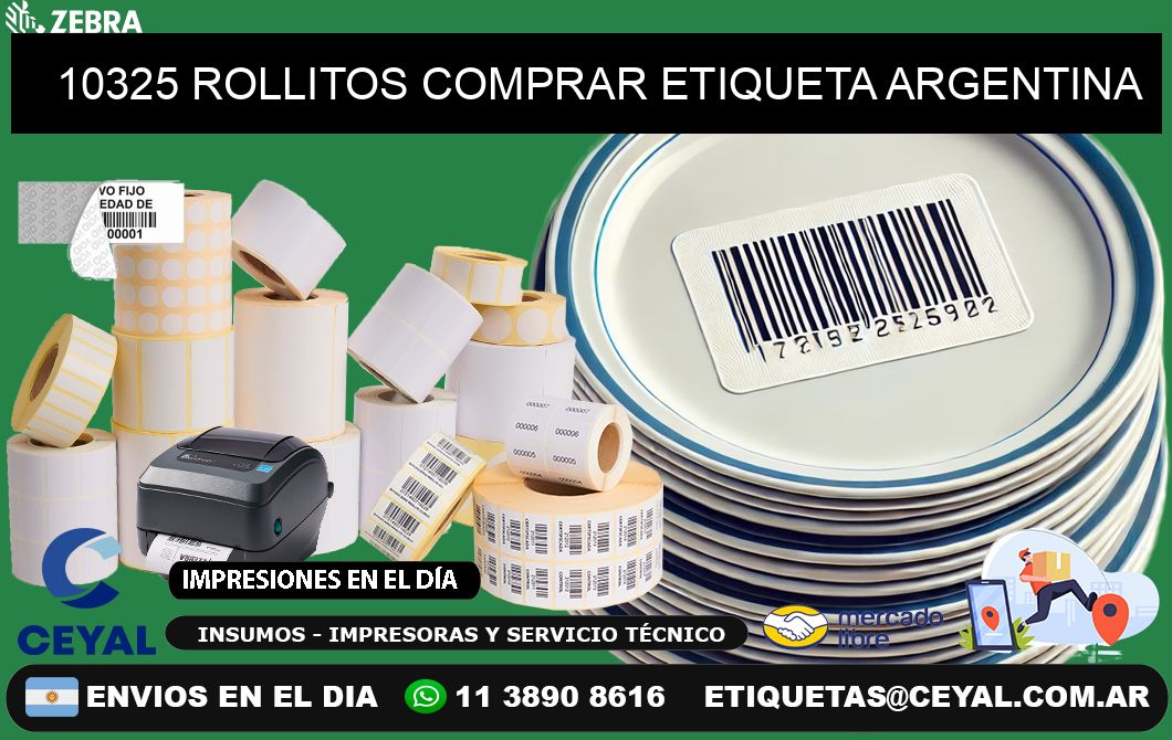 10325 ROLLITOS COMPRAR ETIQUETA ARGENTINA