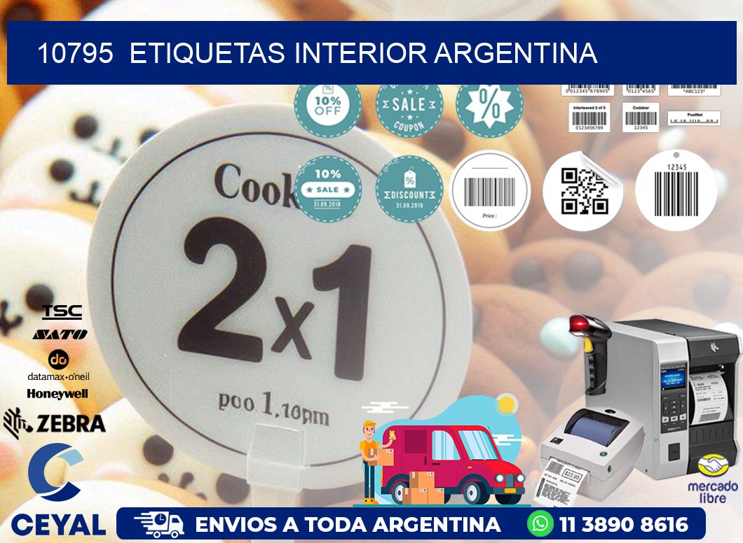 10795  ETIQUETAS INTERIOR ARGENTINA