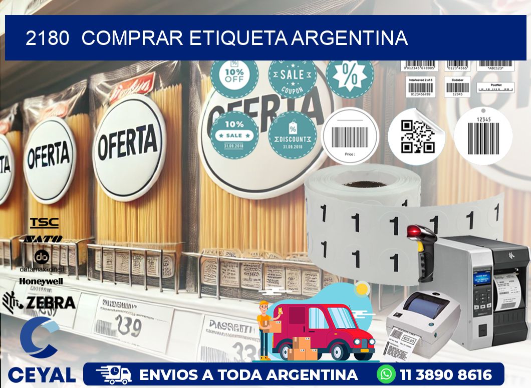 2180  COMPRAR ETIQUETA ARGENTINA