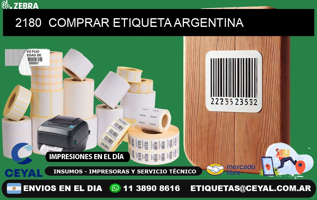 2180  COMPRAR ETIQUETA ARGENTINA