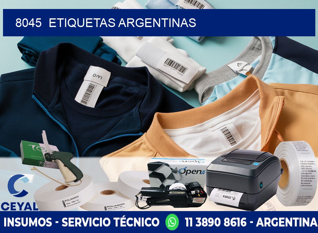 8045  ETIQUETAS ARGENTINAS