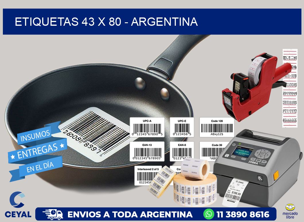 ETIQUETAS 43 x 80 – ARGENTINA