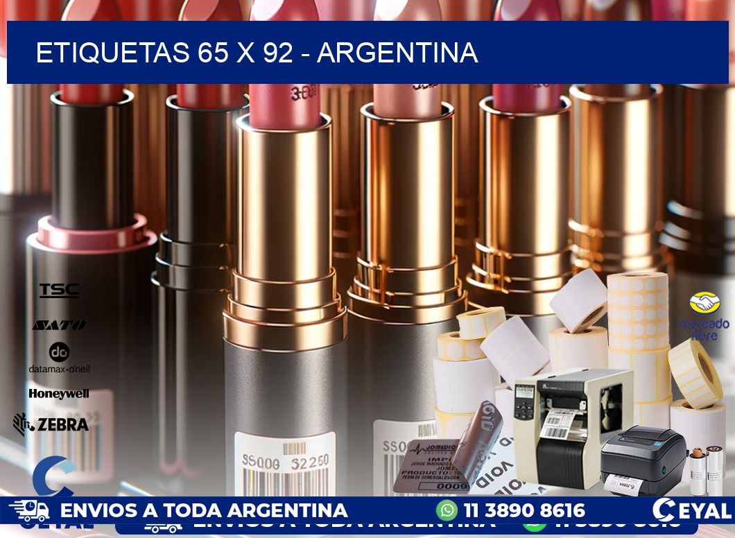 ETIQUETAS 65 x 92 – ARGENTINA