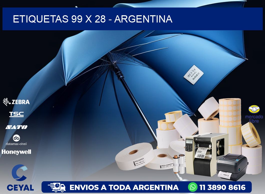 ETIQUETAS 99 x 28 - ARGENTINA