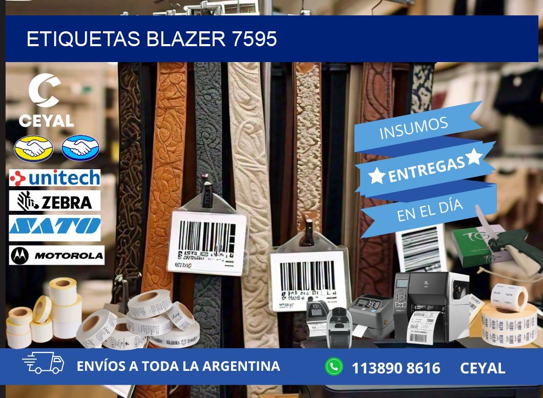 ETIQUETAS BLAZER 7595