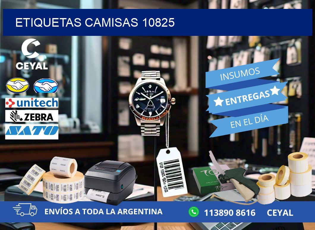 ETIQUETAS CAMISAS 10825