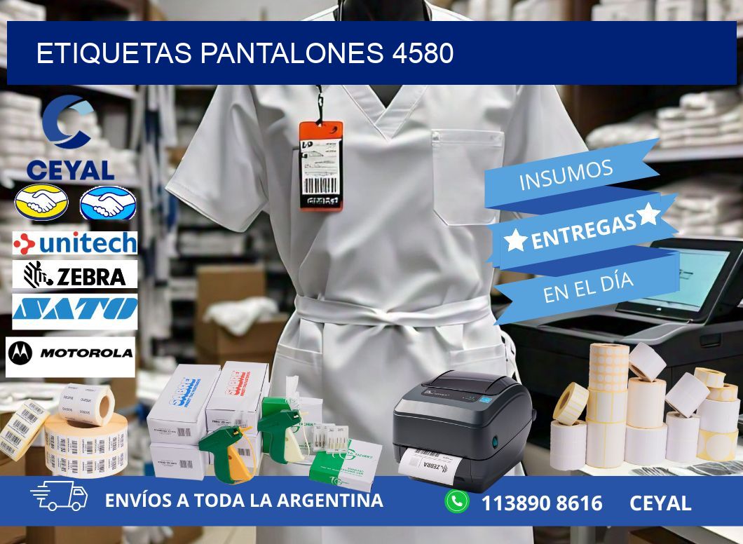 ETIQUETAS PANTALONES 4580