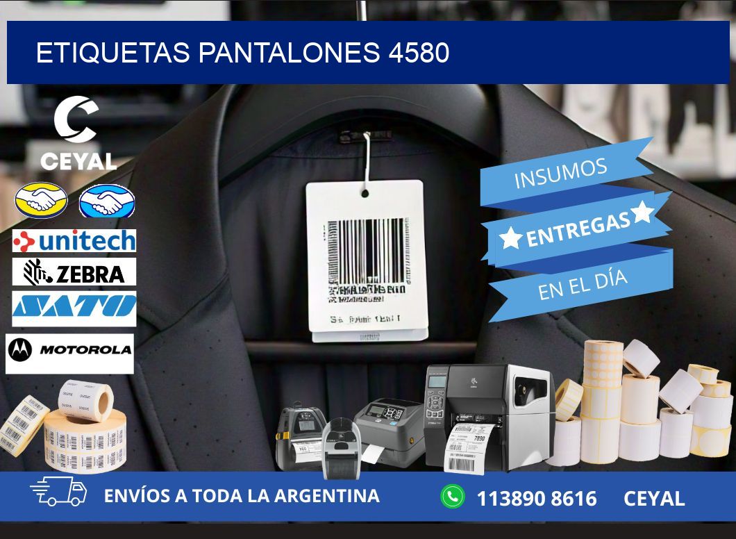 ETIQUETAS PANTALONES 4580