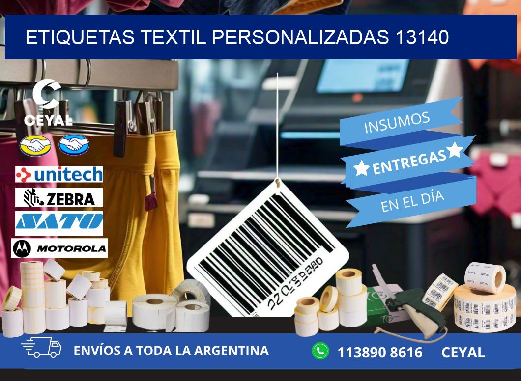 ETIQUETAS TEXTIL PERSONALIZADAS 13140