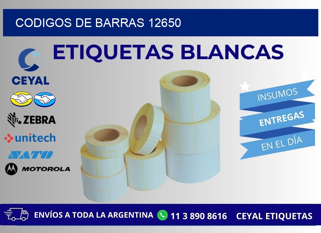 CODIGOS DE BARRAS 12650