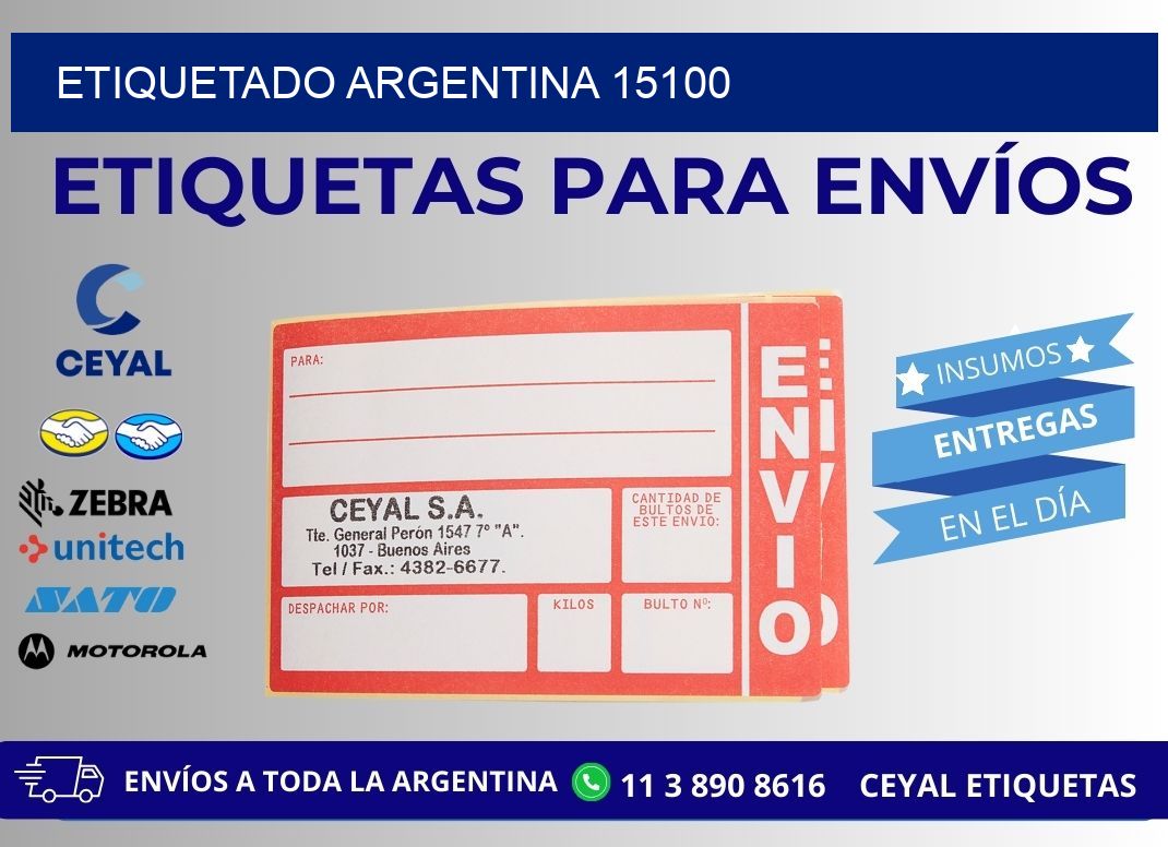 ETIQUETADO ARGENTINA 15100