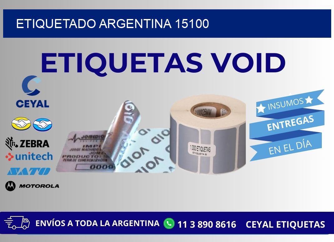 ETIQUETADO ARGENTINA 15100