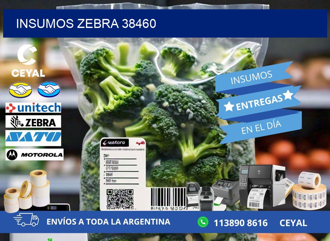 INSUMOS ZEBRA 38460