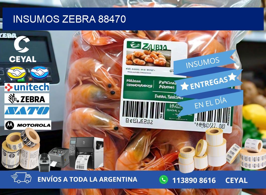 INSUMOS ZEBRA 88470