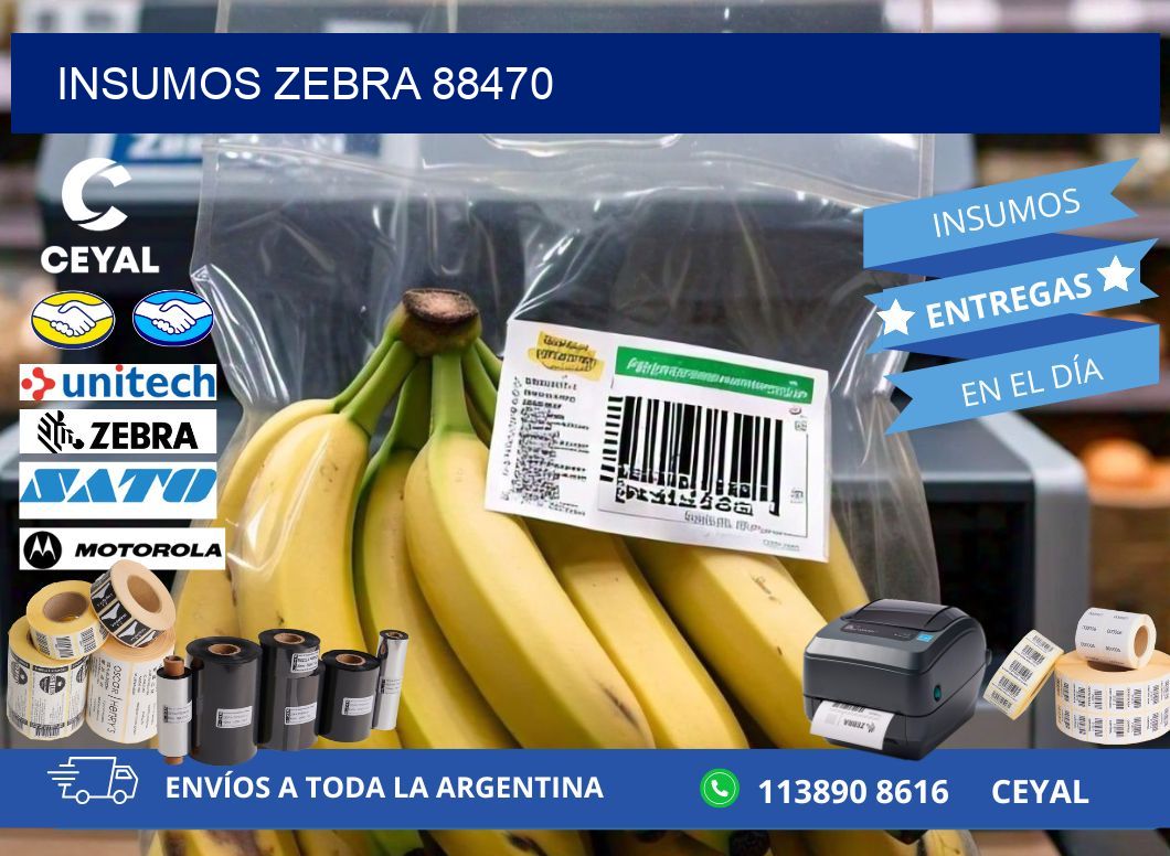 INSUMOS ZEBRA 88470