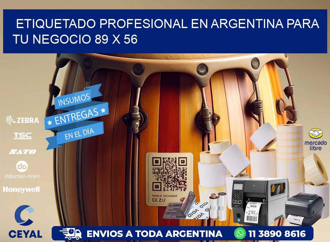 Etiquetado Profesional en Argentina para tu Negocio 89 x 56